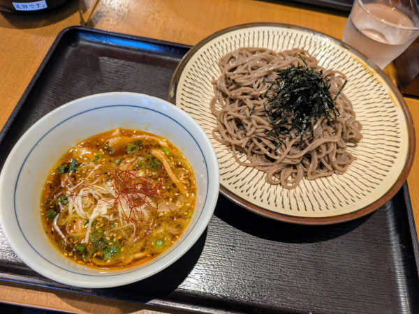 「「つけ蕎麦」910円」@つけ蕎麦 安土 高田馬場本店の写真