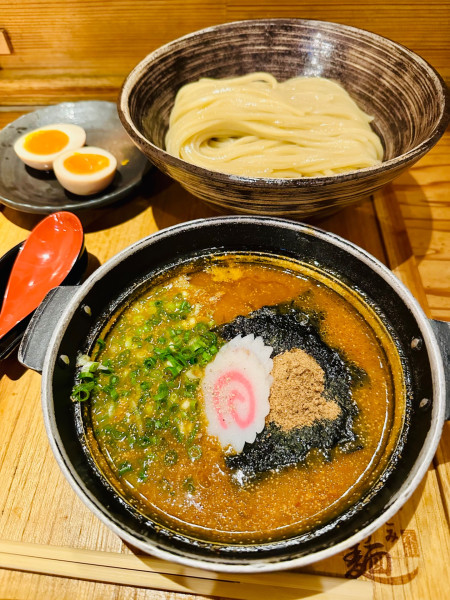 「めんたい煮こみつけ麺【1430円】」@元祖めんたい煮こみつけ麺の写真