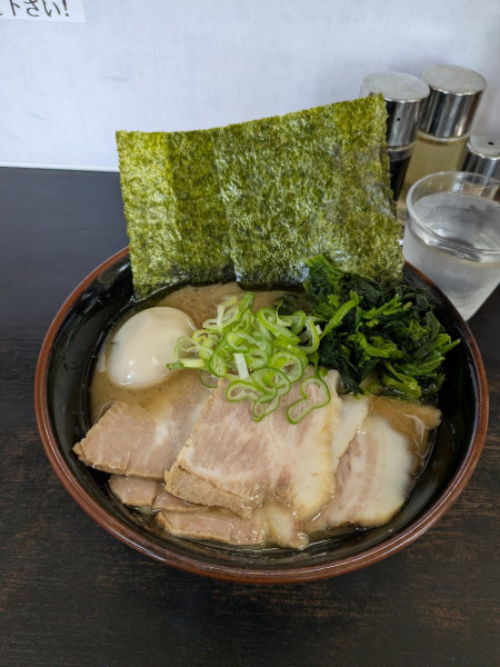 「チャーシュー麺、味玉」@雷家の写真