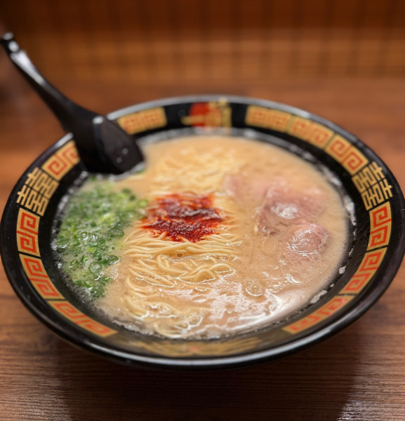 「天然豚骨（￥1080）」@一蘭 新橋店の写真