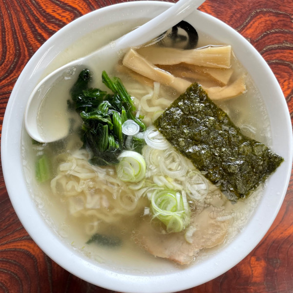 「朝ラーメン 600円」@伊藤商店の写真