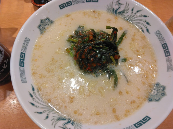 「豚骨ニラ南蛮(餃子セットで940円)」@日高屋 柏西口駅前店の写真