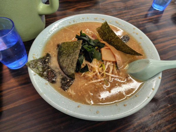 「味噌ネギラーメン並　1000」@ラーメンショップ 薮塚店の写真