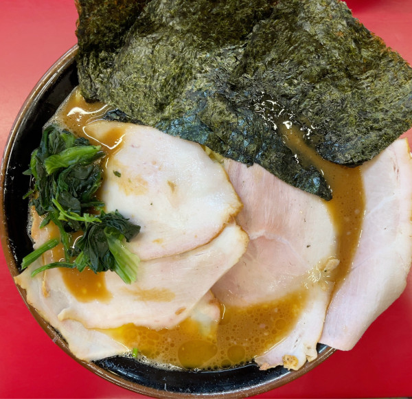 「チャーシュー麺(5枚) 大盛」@柏 王道家の写真