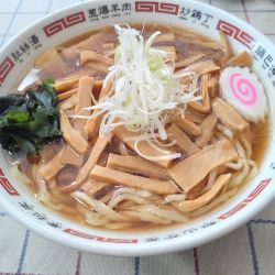 メンマラーメン大盛