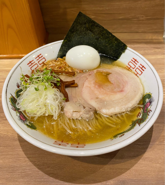 「味玉中華そば(塩) ¥1150」@麺庵 利休の写真