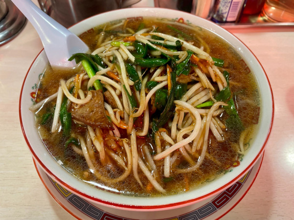 「レバニラそば」@宝華の写真