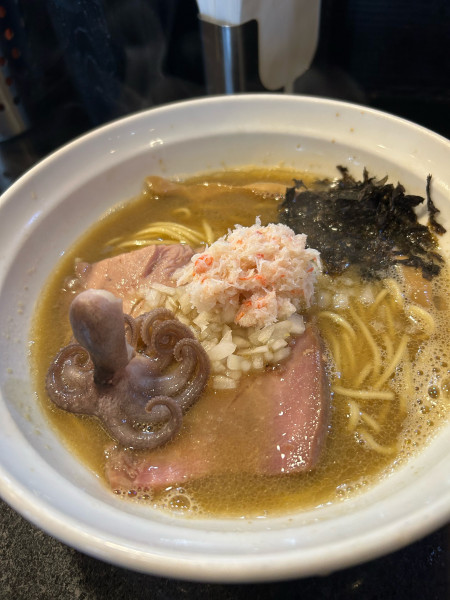 「10周年蟹蕎麦」@七福軒の写真