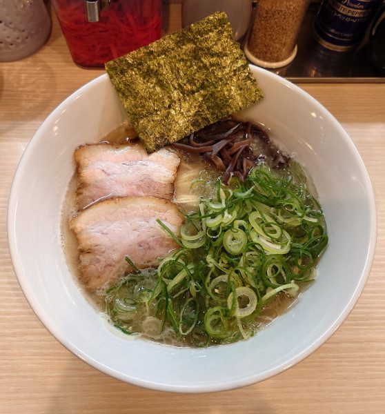 「ネギラーメン(1000円)」@ラーメン つる家の写真