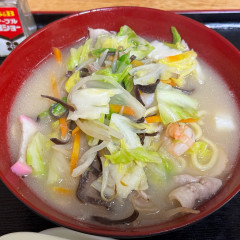 安い定食屋の画像