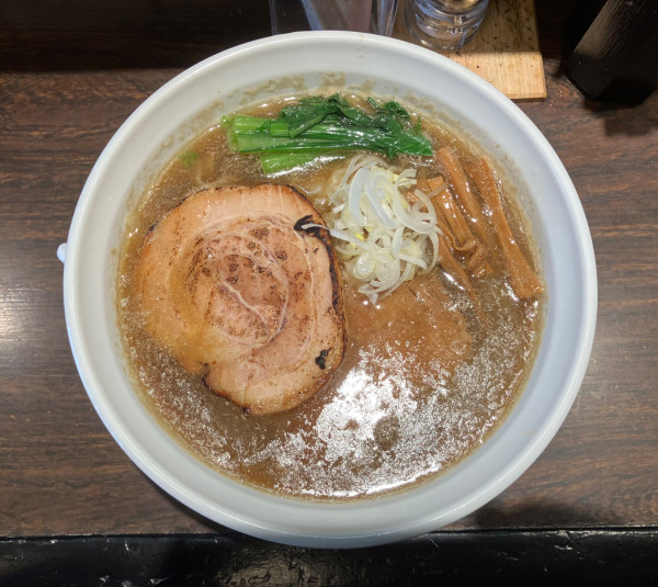 「醤油（秋刀魚出汁、手揉み麺）」@ら〜麺 瑞藤の写真