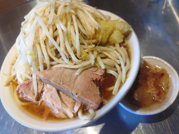 「らーめん　400g  全部」@成城贅肉店の写真