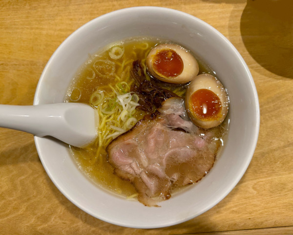「中華そば+味玉」@中華そば ふくちゃんの写真