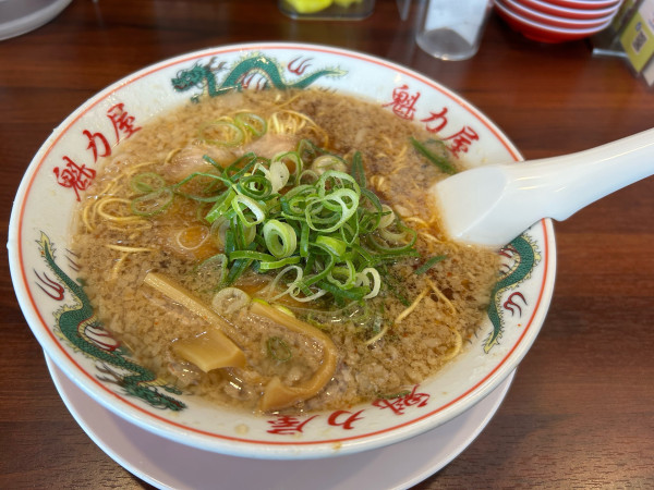 「ラーメン　814円」@ラーメン魁力屋 岐阜島店の写真