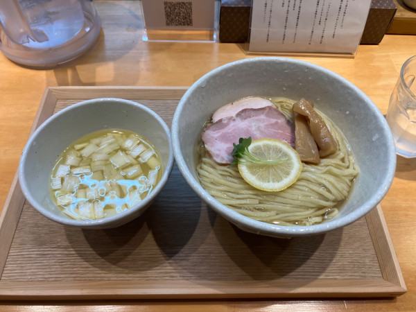 「昆布水つけ麵 塩 980円」@Hamano Comugiの写真