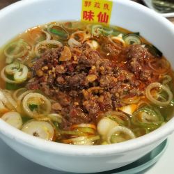 台湾ラーメン　コブクロランチセット