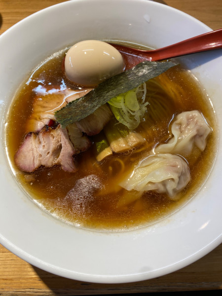 「特製そば（しょうゆ）」@支那そば なかじまの写真