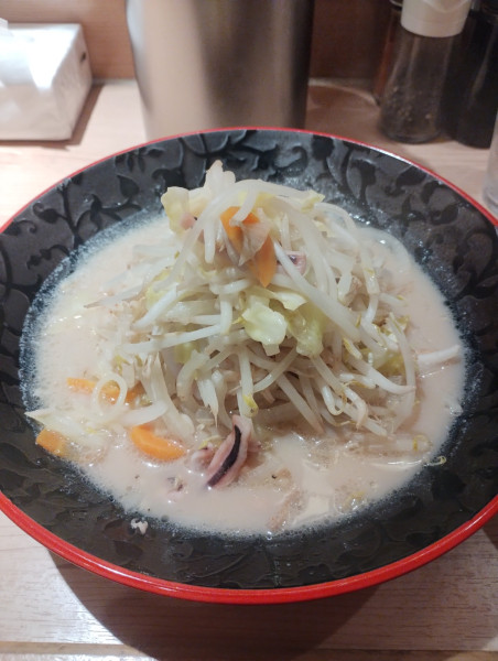 「江の島ちゃんぽん(野菜増)」@江ノ島らぁ麺 片瀬商店の写真