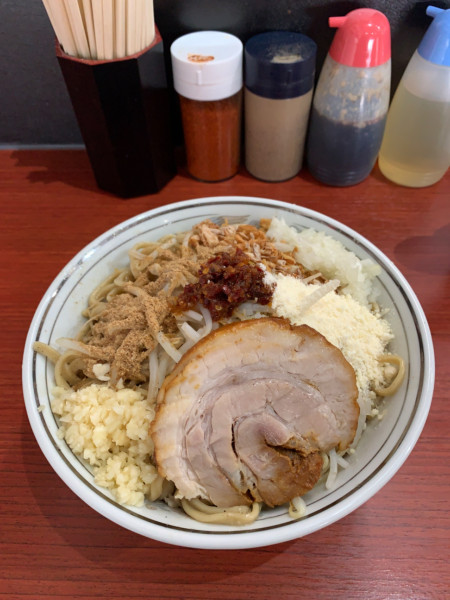 「ちーゆでペペロンチーノ」@ラーメン一太豚の写真