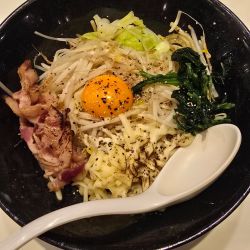 胡麦のクリームまぜそば〜炙香〜　500円