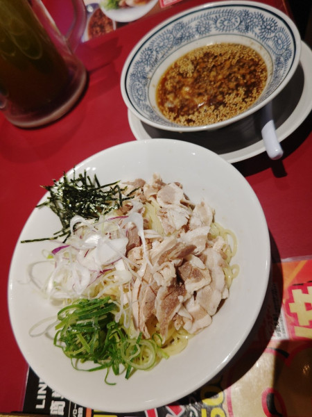 「肉そばつけ麺(1,045円)」@丸源ラーメン 瑞穂店の写真