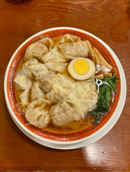「広州肉汁雲吞麺 醤油（979）」@広州市場 西新宿店の写真