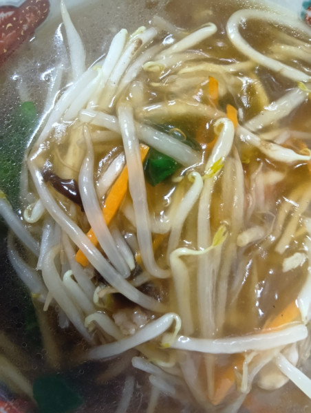 「トーヤメン（もやしそば）+炒飯」@娘娘の写真