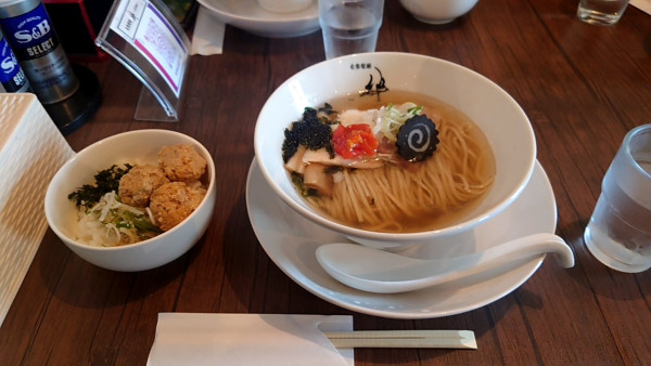 「しお」@自家製麺 絆の写真