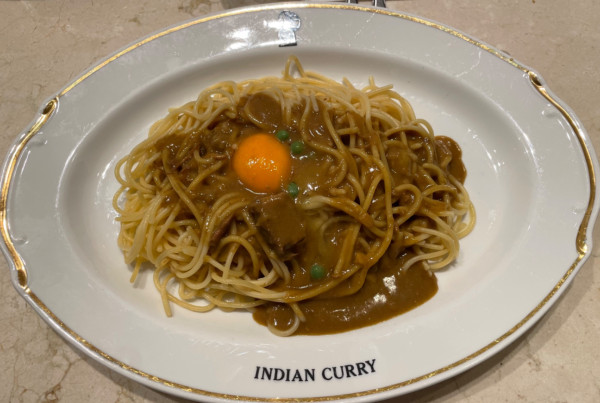 「インデアンスパゲティ」@インデアンカレー 淀屋橋店の写真
