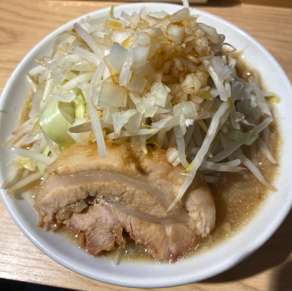 「ラーメン　並　900円」@ラーメン豚の子の写真