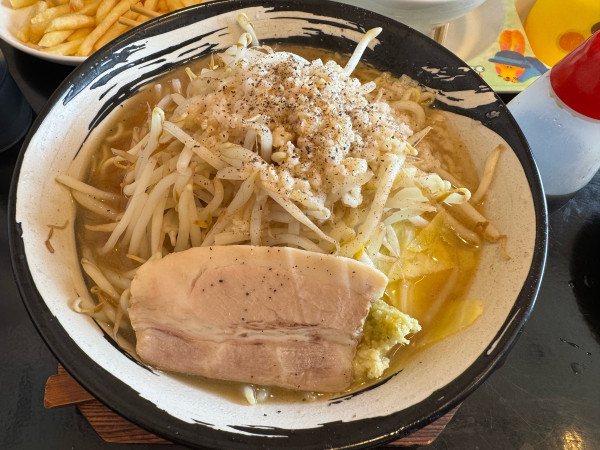 「豚そば」@ガキ大将 佐原店の写真