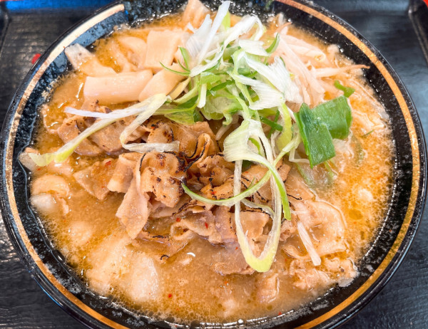 「炙り肉味噌麺(760円)」@大志軒 真岡店の写真