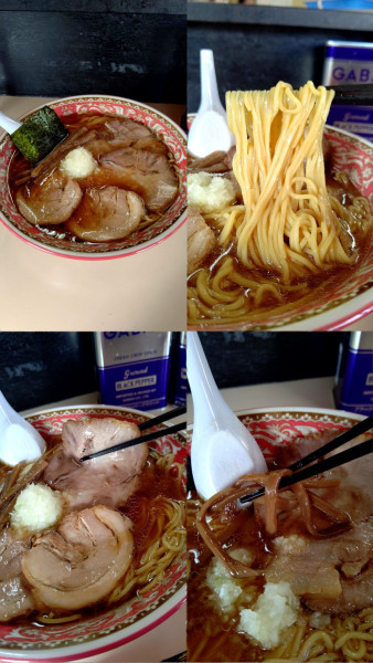 「『ミックスチャーシューメン 大(￥1150)』を麺柔で...」@タンタンの写真