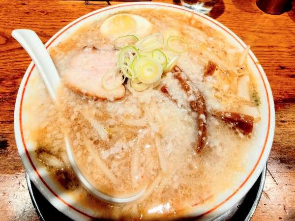 「背脂チャッチャ（味噌）」@渡なべの写真