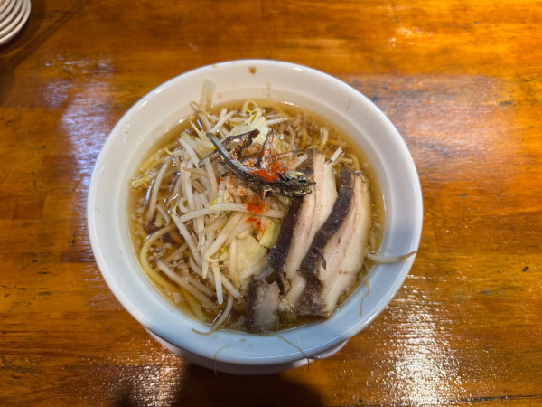 「にぼじろー(麺150g.ヤサイ少なめ) 950円＋味玉」@麺屋にぼじの写真