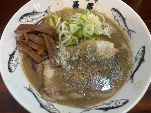 「ごくニボMAX 1100円」@長尾中華そば 仙台国分町店の写真