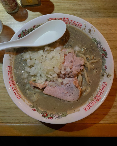 「ド煮干しラーメン」@深夜食堂 泰治の写真