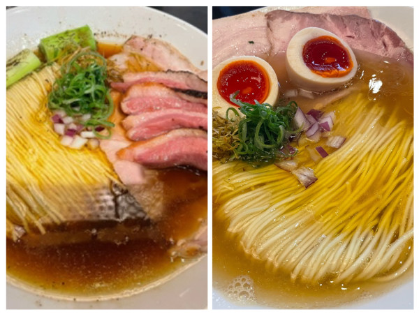 「鴨南蛮醤油、塩鳥味玉3400」@Ramen Jazzy Beatsの写真