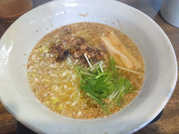 「胡麻らぁ麺」@麺らいけんの写真