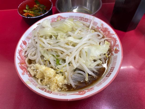 「麺半分豚１枚」@ラーメン二郎 越谷店の写真