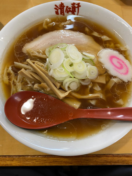 「懐かしのラーメン(醤油)」@手打ちラーメン 清仁軒の写真