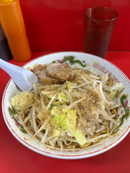 「煮干し混ぜそば」@赤ひげラーメンの写真