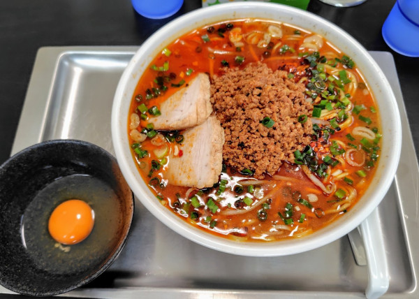 「船橋味噌担々麺 1200円 ネギ100円」@中華蕎麦 きよしの写真