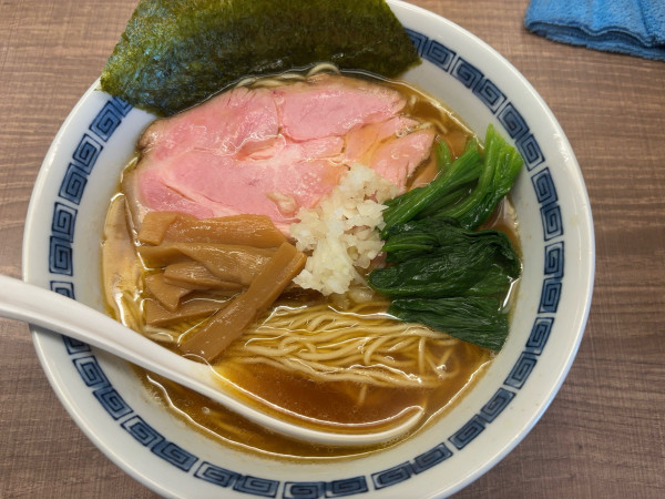 「魚介中華そば」@東大和ラーメン大冬樹Season2の写真