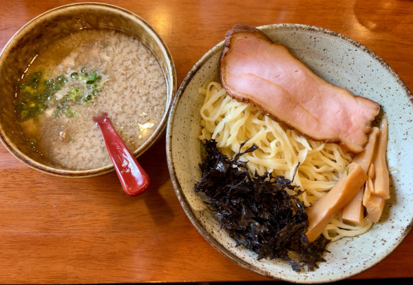 「背脂煮干しつけ麺(塩)」@麺屋 照の坊の写真