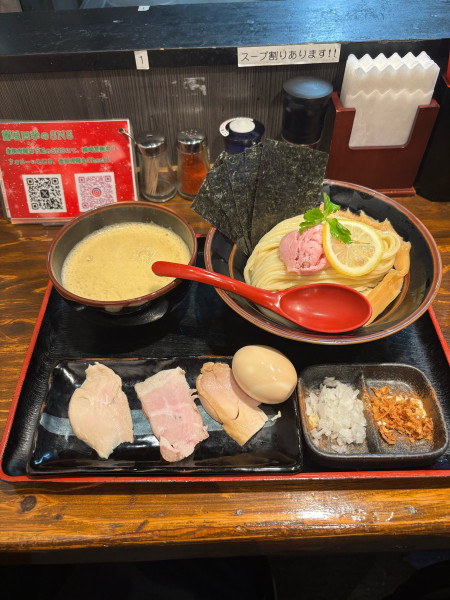 「特製つけ麺」@麺屋 四季の写真