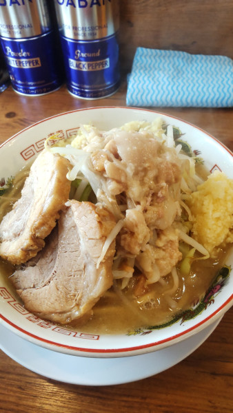 「ラーメン小」@ガッツリラーメンいち豚 いわき鹿島店の写真