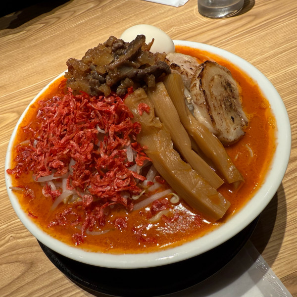 「EBIKIN・味玉・メンマ『コール』 干しエビマシマシ」@ROCK MOUNTAINの写真