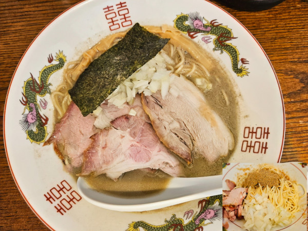 「濃厚煮干+和え玉」@中華蕎麦 縁の写真