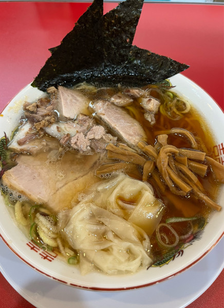 「特製中華そば」@中華そば 一宮駅前店の写真